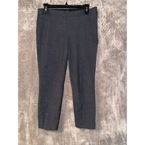 J. Crew City Fit Stretch Wool Blend Cropped Trousers Women’s Size 4 – Gray Dress